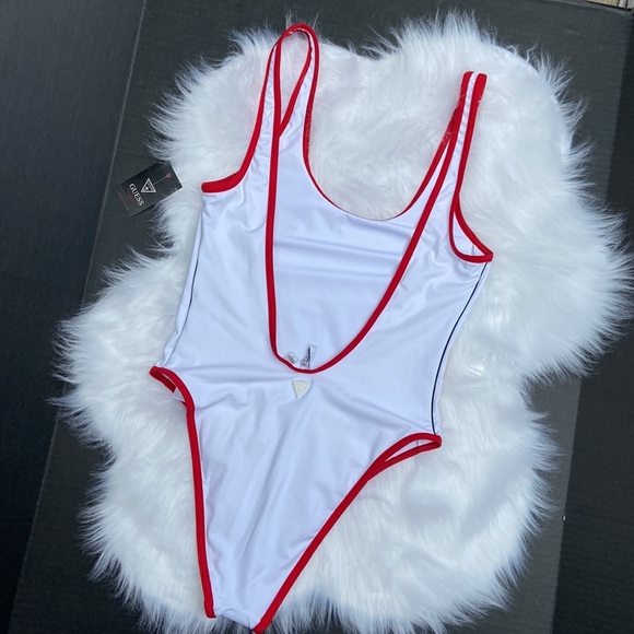 New GUESS Eco One-Piece Swimsuit SZ S - Picture 8 of 9